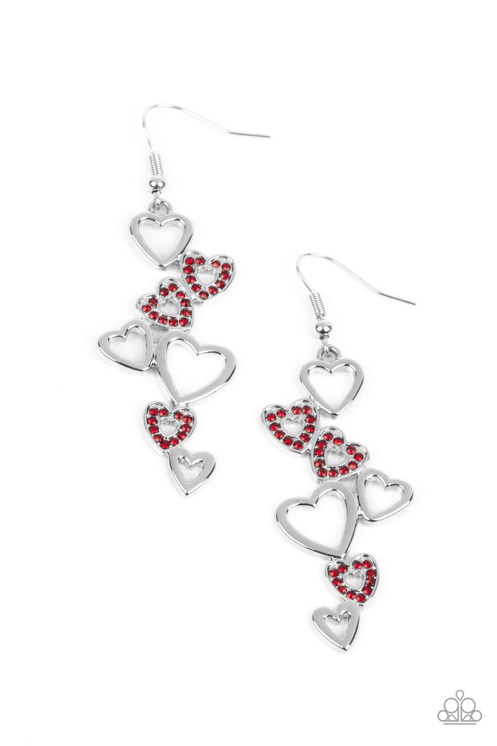 Sweetheart Serenade - Red - Paparazzi Accessories