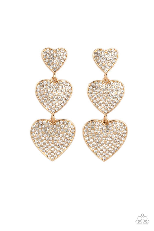 Couples Retreat - Gold - Paparazzi Accessories