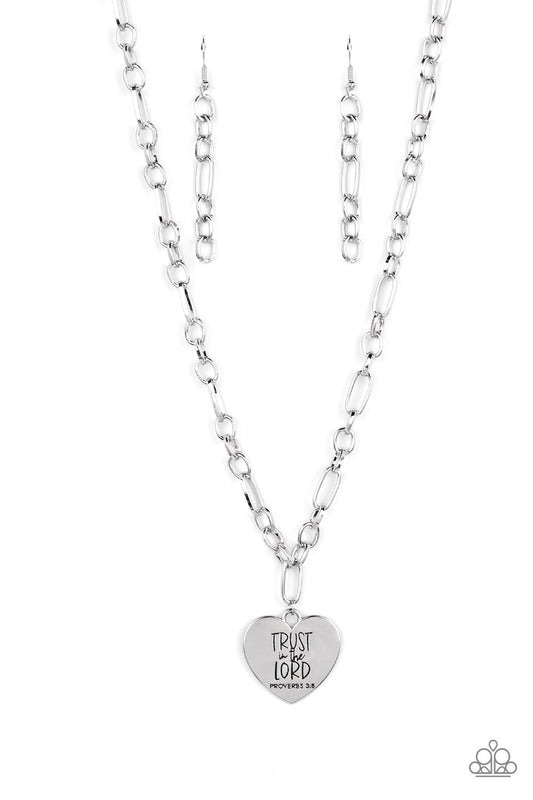 Perennial Proverbs - Silver - Paparazzi Accessories