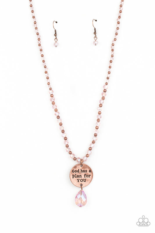 Priceless Plan - Copper - Paparazzi Accessories