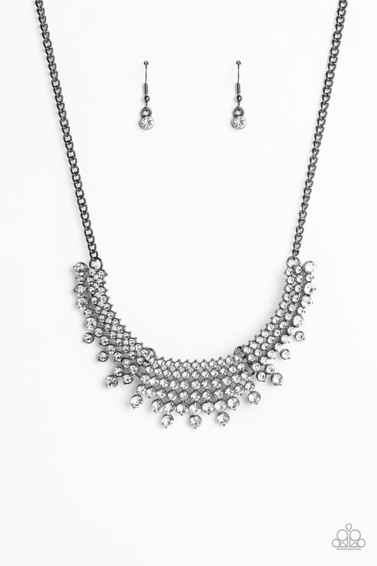 Shimmering Song - Black - Paparazzi Accessories