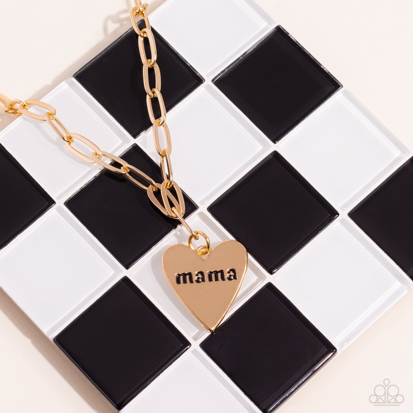 Mama Cant Buy You Love - Gold - Paparazzi Accessories