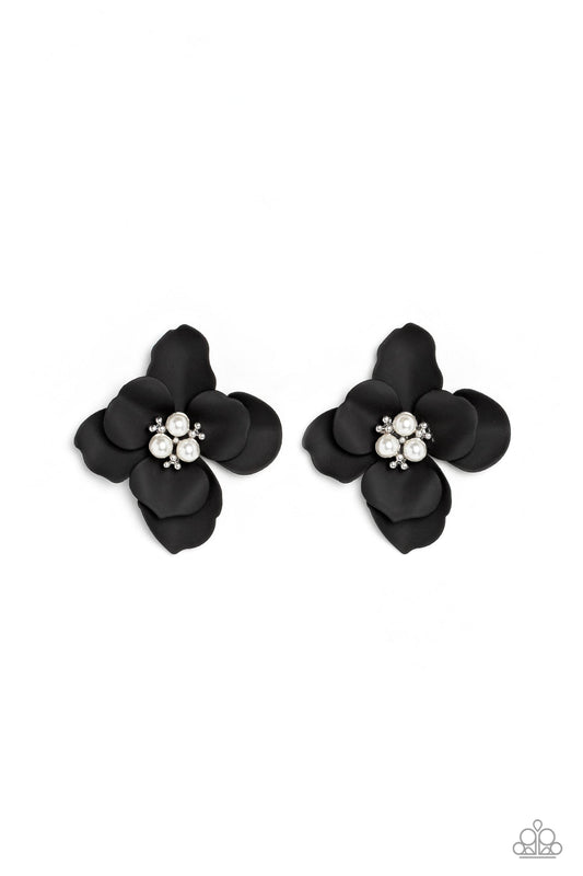 Jovial Jasmine - Black - Paparazzi Accessories