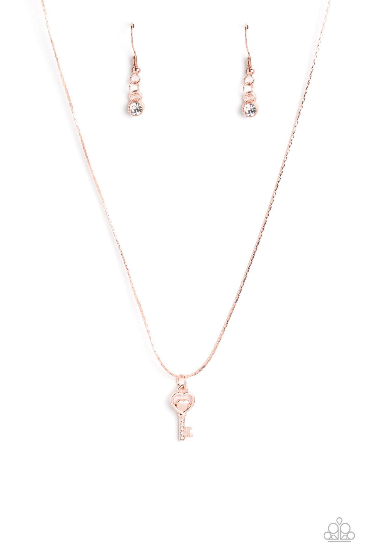 LOVE-Locked - Rose Gold - Paparazzi Accessories