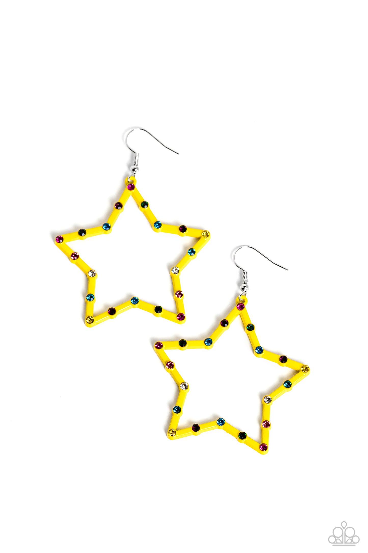 Confetti Craze - Yellow - Paparazzi Accessories