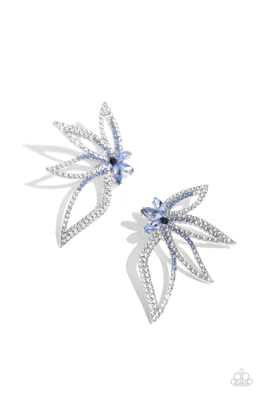 Twinkling Tulip - Blue - Paparazzi Accessories