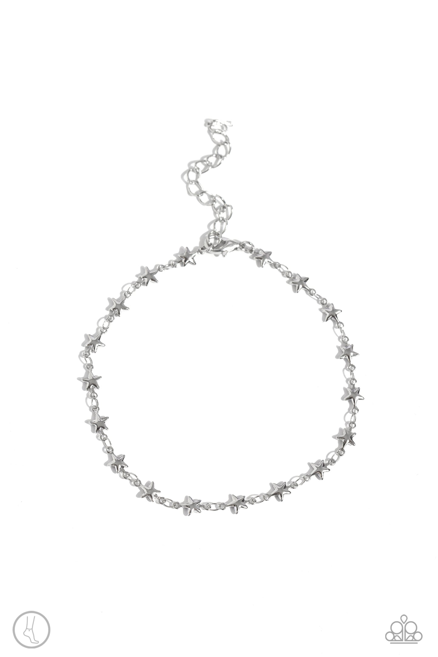 Starry Swing Dance - Silver - Paparazzi Accessories