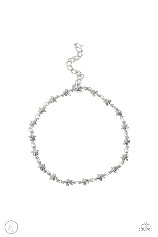 Starry Swing Dance - Silver - Paparazzi Accessories