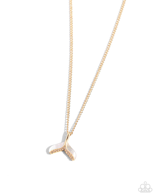 Mermaid Masterpiece - Gold - Paparazzi Accessories