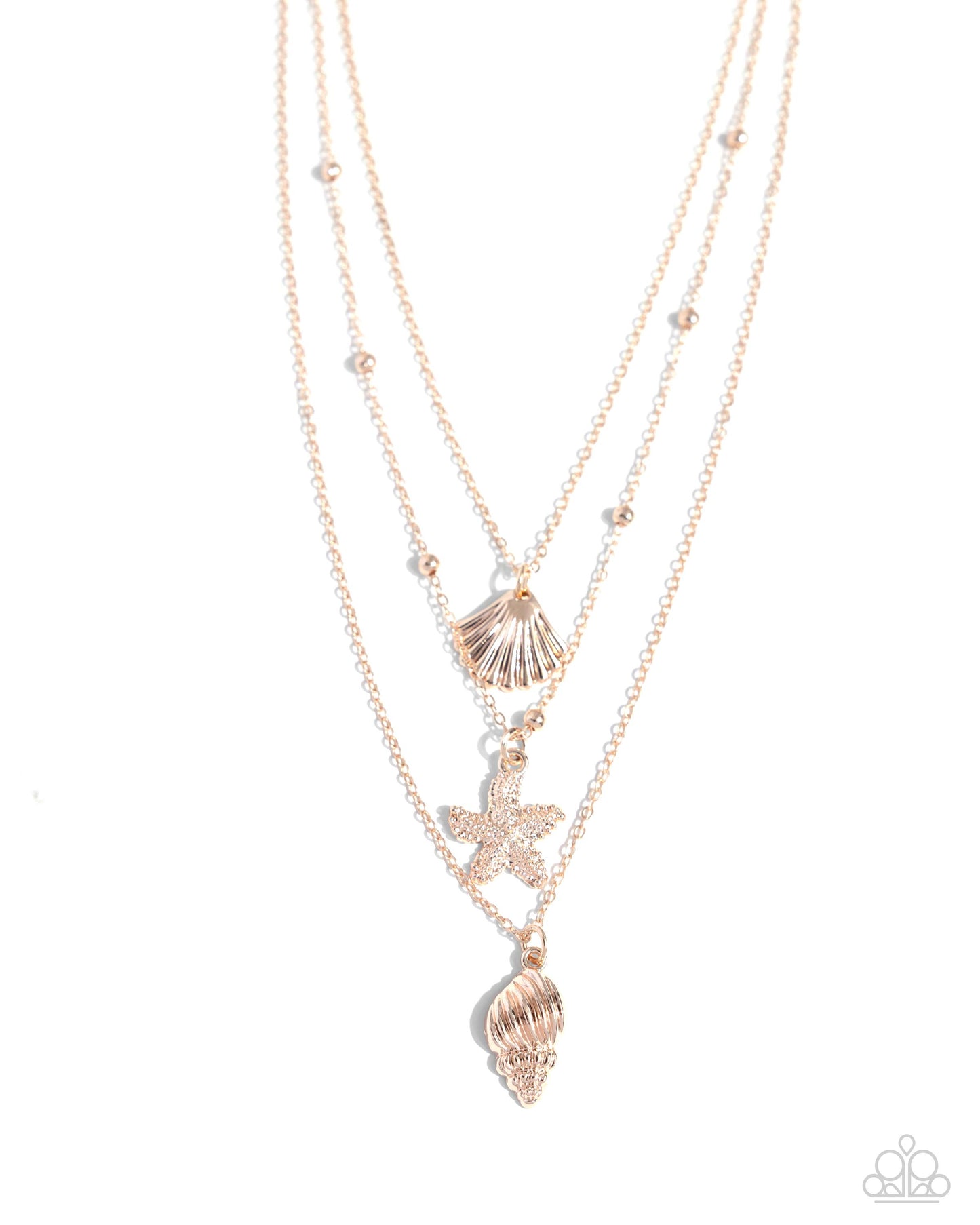 Seashell Sonata - Rose Gold - Paparazzi Accessories