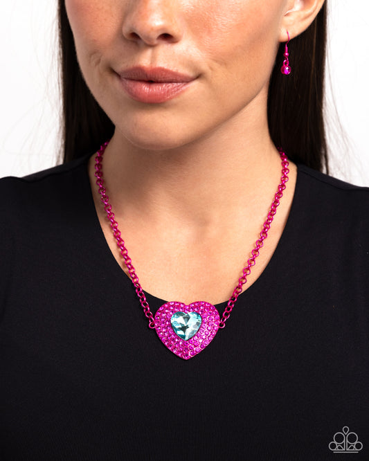 Locket Leisure - Pink - Paparazzi Accessories