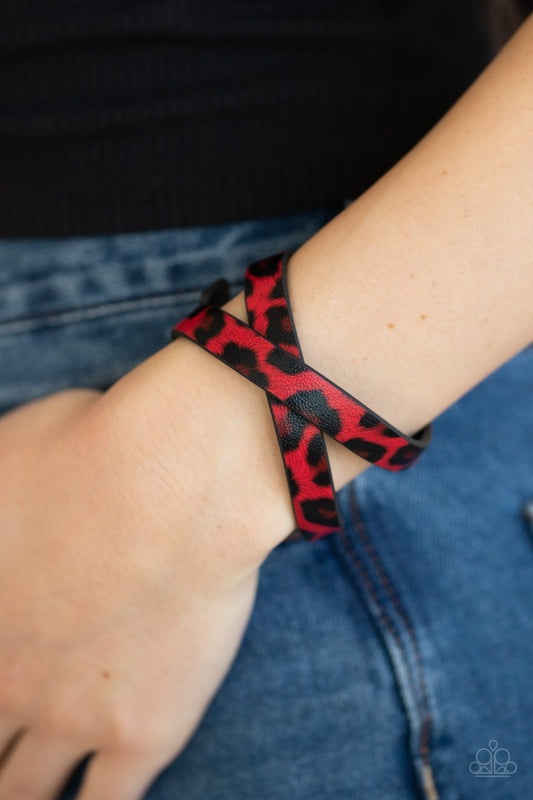 All GRRirl - Red - Paparazzi Accessories