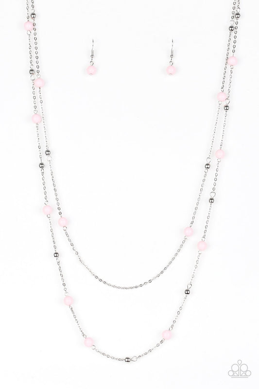 Beach Party Pageant - Pink - Paparazzi Accessories