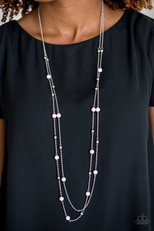 Beach Party Pageant - Pink - Paparazzi Accessories