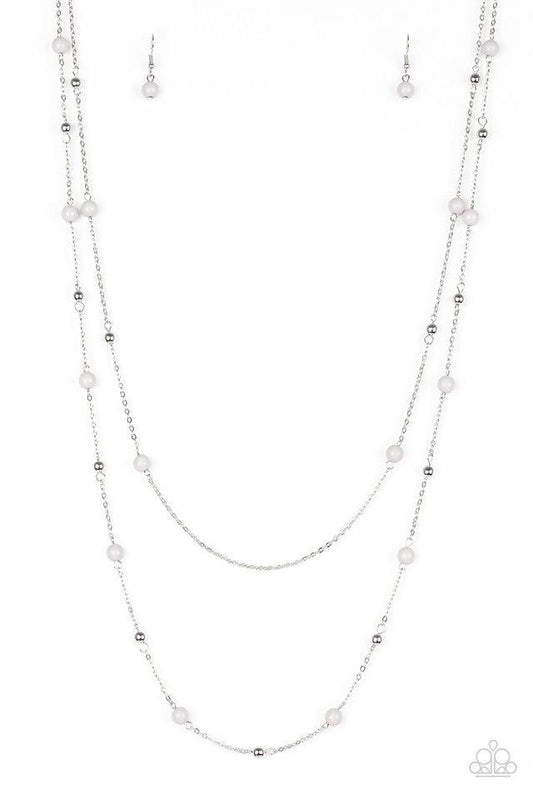 Beach Party Pageant - Silver - Paparazzi Accessories