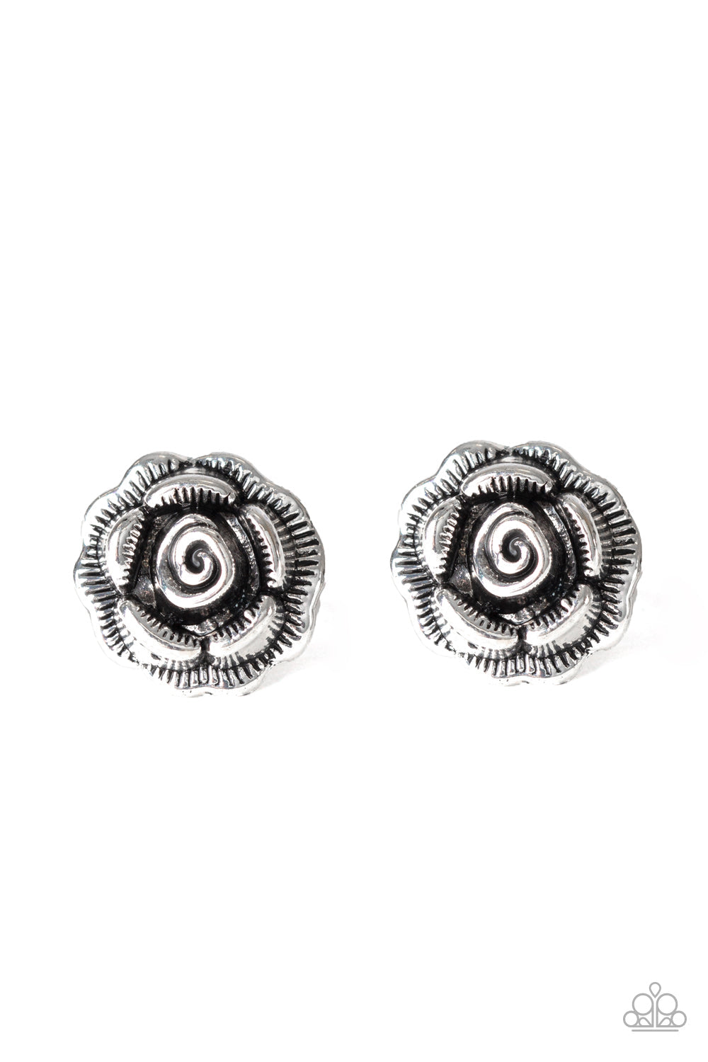 Best ROSEBUDS - Silver - Paparazzi Accessories