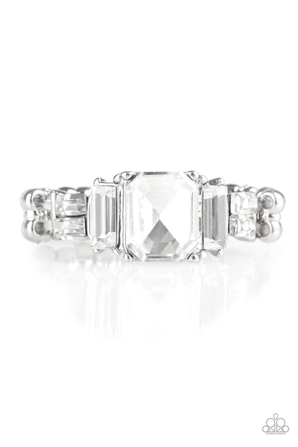 Born To Rule - White - Paparazzi Accessories