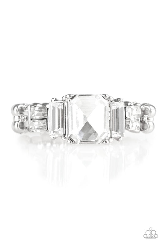Born To Rule - White - Paparazzi Accessories