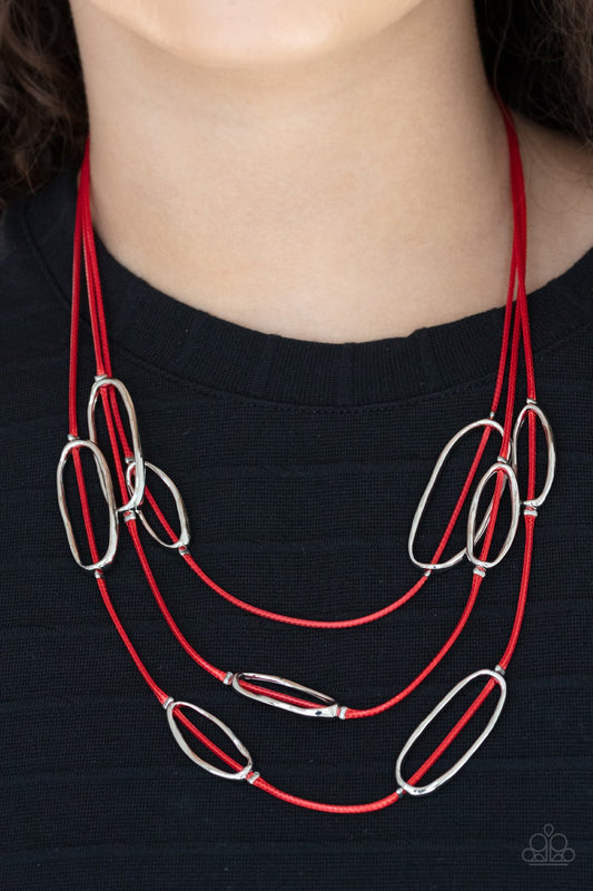 Check Your CORD-inates - Red - Paparazzi Accessories