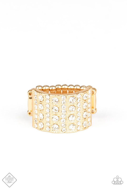 Diamond Drama - Gold - Paparazzi Accessories