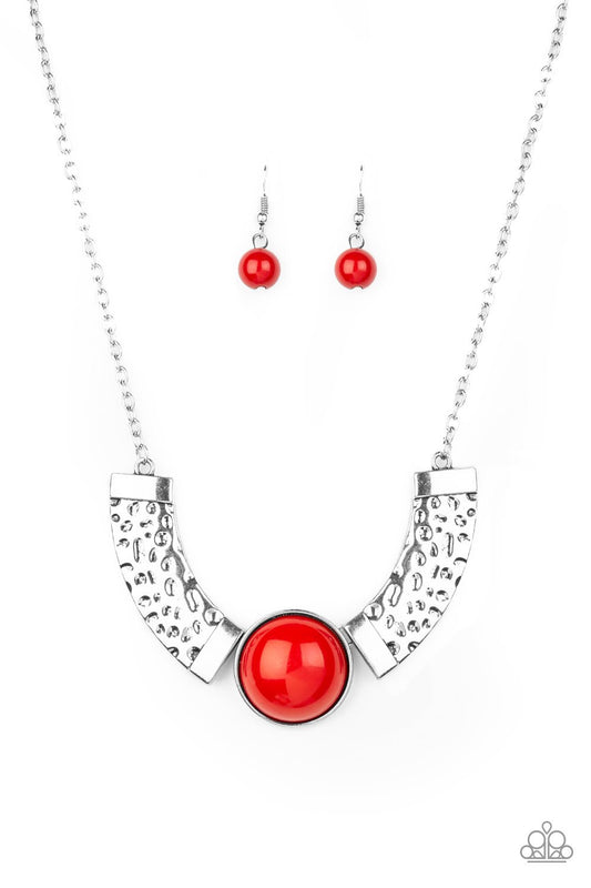 Egyptian Spell - Red - Paparazzi Accessories