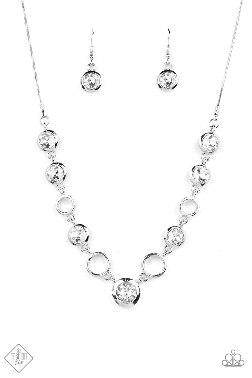 Elegantly Elite - White - Paparazzi Accessories