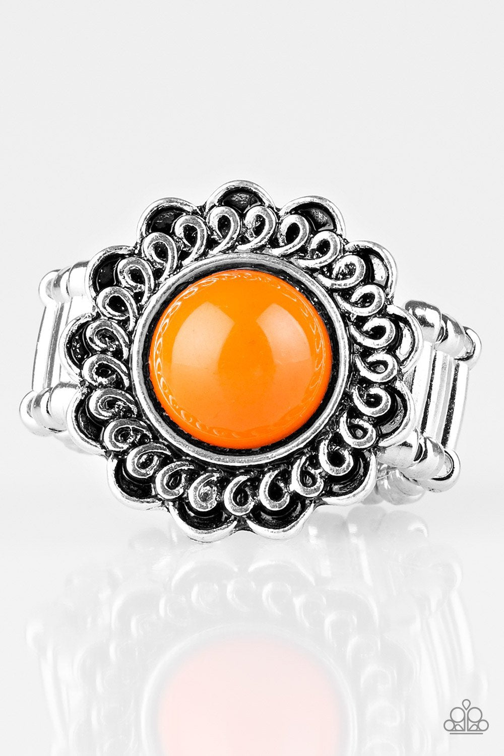 Garden Stroll - Orange - Paparazzi Accessories