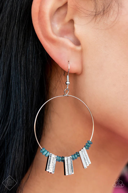 Luxe Lagoon - Blue - Paparazzi Accessories