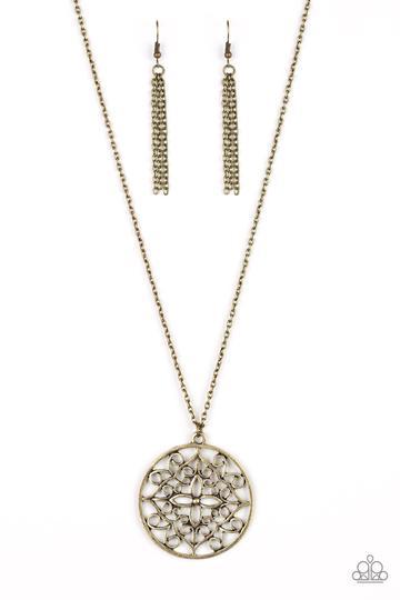 Mandala Melody - Brass - Paparazzi Accessories