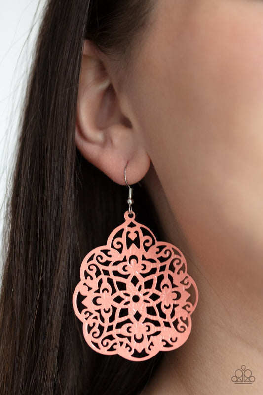 Mediterranean Eden- Orange - Paparazzi Accessories