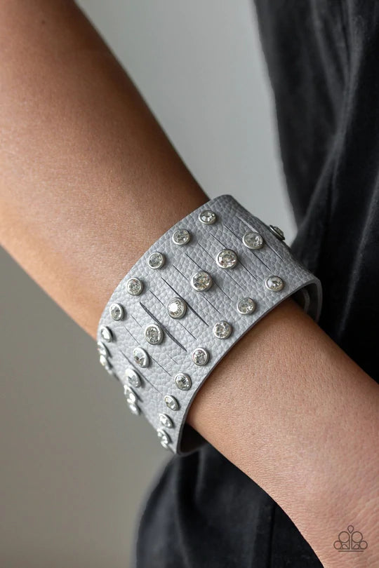 Now Taking The Stage - Silver - Paparazzi Accessories