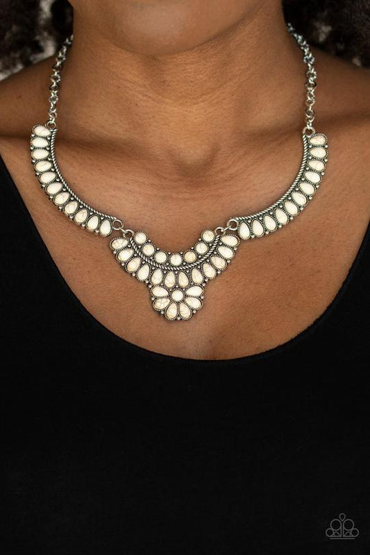Omega Oasis - White - Paparazzi Accessories