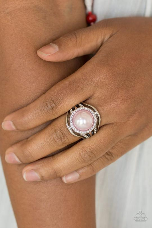 Pampered In Pearls - Pink - Paparazzi Accessories