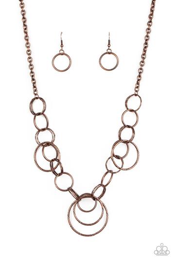 Ringing Relic - Brass - Paparazzi Accessories