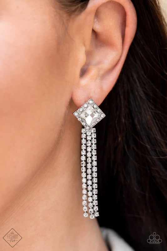 Seasonal Sparkle - White - Paparazzi Accessories