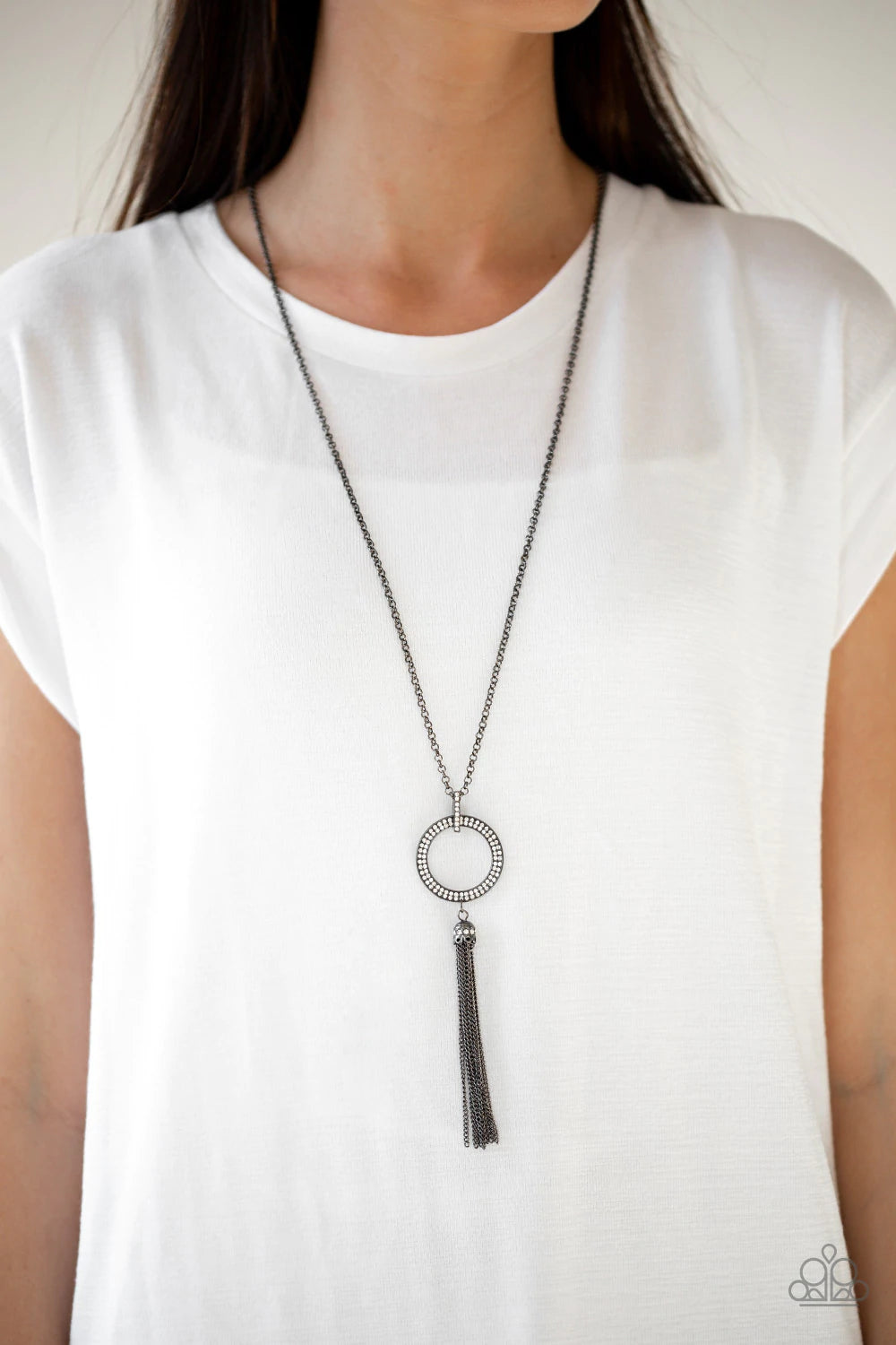 Straight To The Top - Black - Paparazzi Accessories