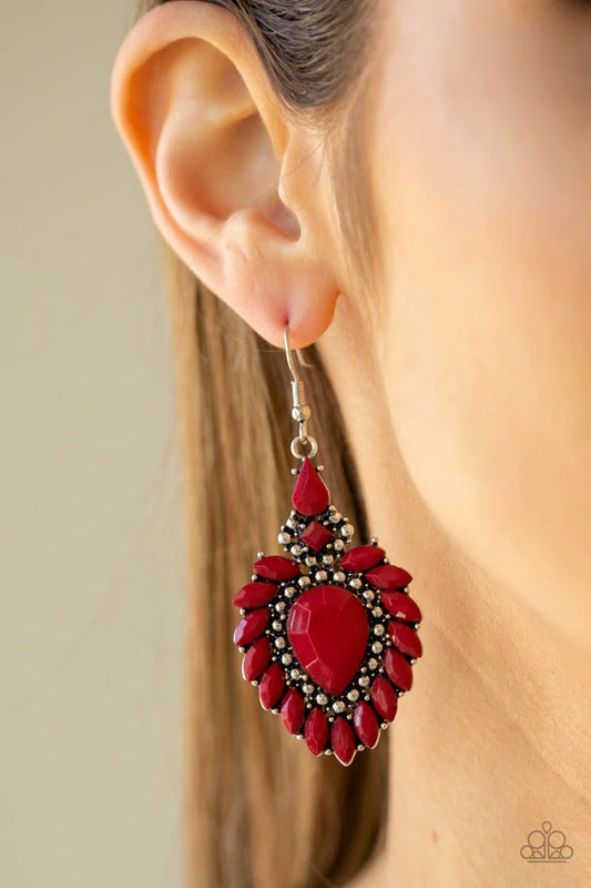 The LIONESS' Den - Red - Paparazzi Accessories