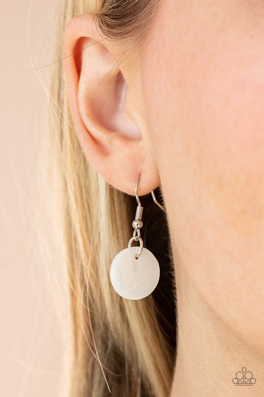 Tidal Tease - White - Paparazzi Accessories