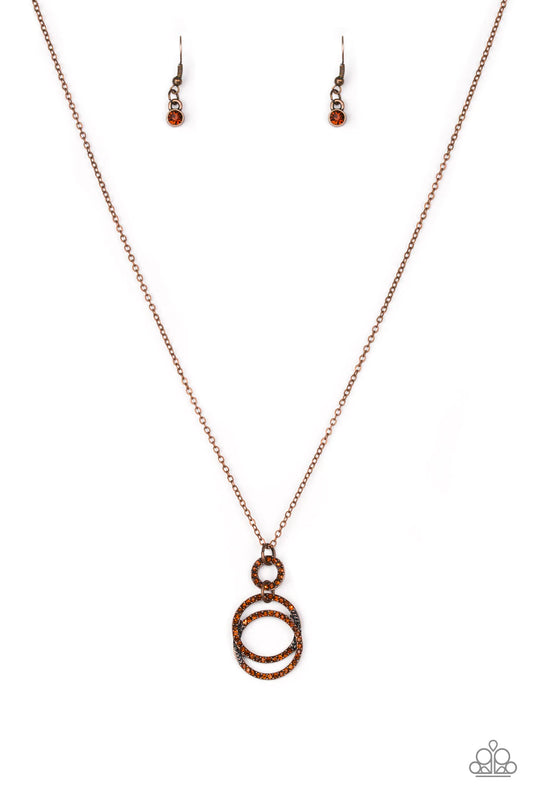 Timeless Trio - Copper - Paparazzi Accessories