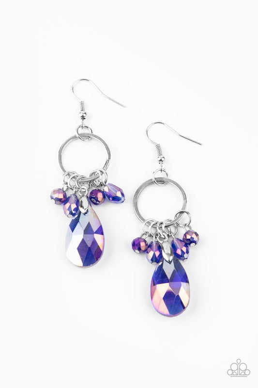 Unapologetic Glow - Blue - Paparazzi Accessories