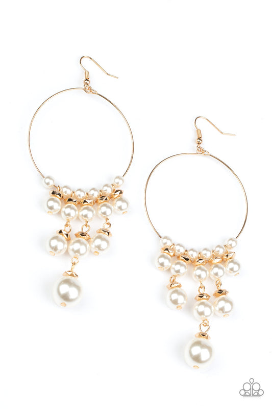 Working the Room - Gold - Paparazzi Accessories