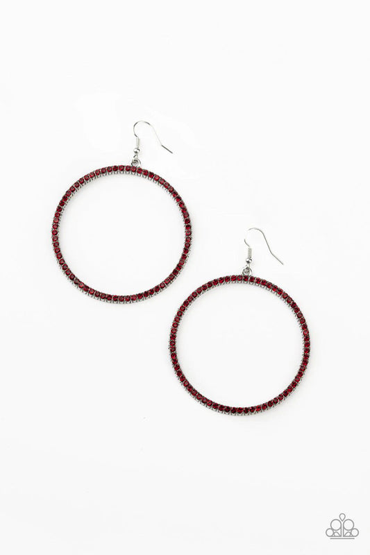 Just Add Sparkle - Red - Paparazzi Accessories