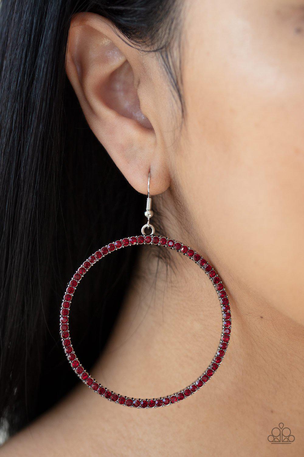 Just Add Sparkle - Red - Paparazzi Accessories