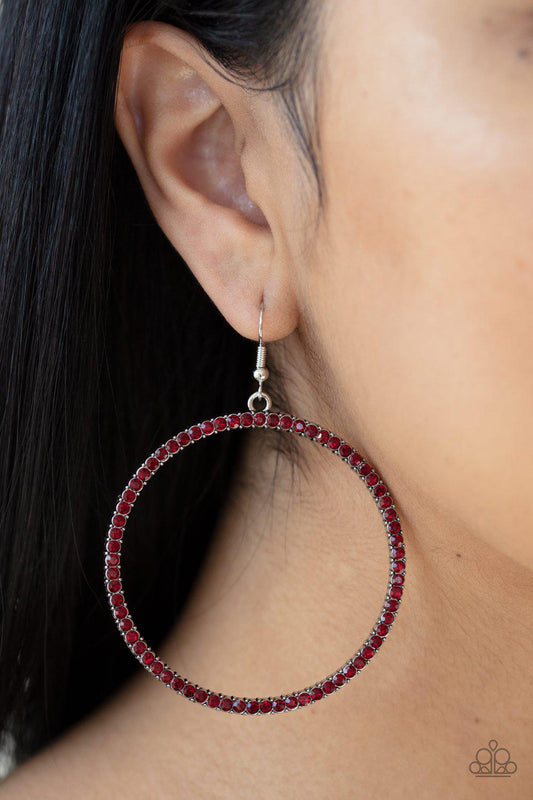 Just Add Sparkle - Red - Paparazzi Accessories